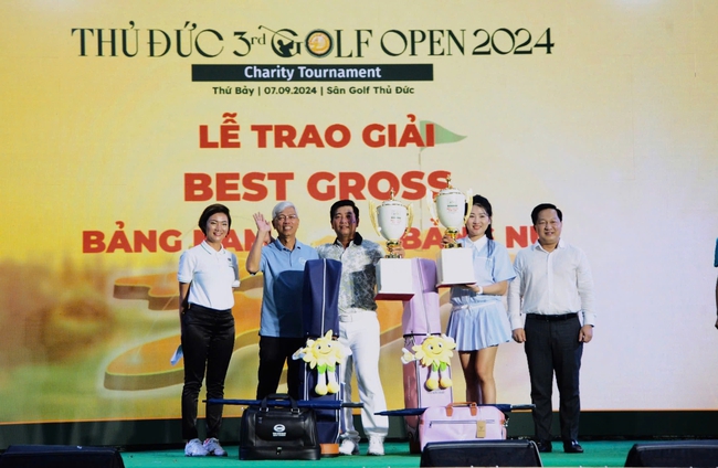 Quyên góp từ thiện hơn 40 tỉ đồng tại Giải Golf Thủ Đức Open 2024- Ảnh 5.