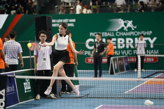 Sao làng giải trí hào hứng tham dự Giải Pickleball Celebrity Championship 2024- Ảnh 3.