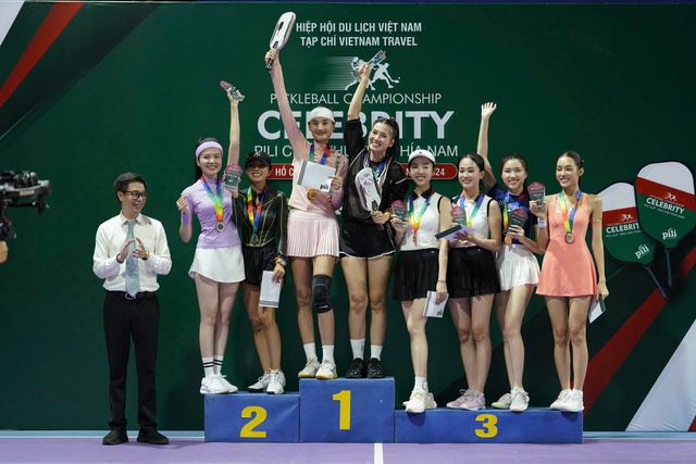 Sao làng giải trí hào hứng tham dự Giải Pickleball Celebrity Championship 2024- Ảnh 8.