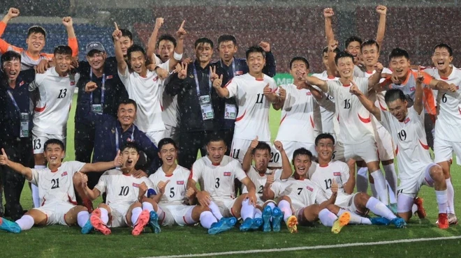 U20 Triều Tiên giành quyền dự Vòng chung kết U20 châu Á 2025. (Nguồn: AFC)